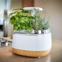  Fresh Herb Garden Kit Intelligent Indoor Sprout LED Light Garden Four Flower Pot with App Remote Control Self Water
