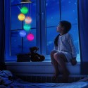 Solar Powered Wind Chime Light String Lights LED Garden Hanging Spinner Lamp - Type A