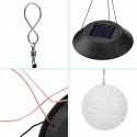 Solar Powered Wind Chime Light String Lights LED Garden Hanging Spinner Lamp - Type A