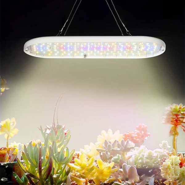 60W Hanging Full-spectrum Plant Light Intelligent 4 Level Dimming Mode High Light Transmittance Plant Growing LED Lights - US Pl