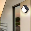 20W Modern LED Wall Lamp Waterproof Outdoor Sconce Light Fixture Ceiling Lamp Balcony Garden Courtyard - 4000K Round