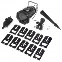 LED Garden Decorative Light Landscape Lighting with 10 Exclusive Design Slides and Remote Control - Wireless EU Plug