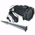 LED Garden Decorative Light Landscape Lighting with 10 Exclusive Design Slides and Remote Control - Wireless EU Plug