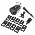 LED Garden Decorative Light Landscape Lighting with 10 Exclusive Design Slides and Remote Control - Wireless EU Plug