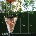 50LED Solar Powered Hanging Light Lamp Bulbs Garden Lights Outdoor Patio Decor - White Light