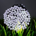 SSL-13 LED 7M 50LED Solar Panel String Light Holiday Garden Christmas Wedding Decoration - White