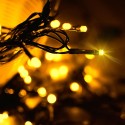 SSL-13 LED 7M 50LED Solar Panel String Light Holiday Garden Christmas Wedding Decoration - White