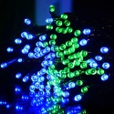 SSL-13 LED 7M 50LED Solar Panel String Light Holiday Garden Christmas Wedding Decoration - White