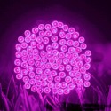 SSL-13 LED 7M 50LED Solar Panel String Light Holiday Garden Christmas Wedding Decoration - White