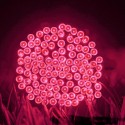 SSL-13 LED 7M 50LED Solar Panel String Light Holiday Garden Christmas Wedding Decoration - White