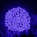 SSL-13 LED 7M 50LED Solar Panel String Light Holiday Garden Christmas Wedding Decoration - White