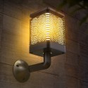 DIGOO DG-LF6002 Solar Flickering Flame Lamp IP65 Waterproof 1500k Color Temperature Wall-mounted/Hanging Atmosphere Decroative L