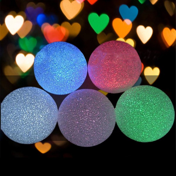 Garden Outdoor Solar Snowball Light String Christmas Party Decoration - M