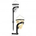 Mutifunction LED Solar Powered Outdoor Wall Light Waterproof Colorful Garden Lawn Ground Path Lamp Hanging Decotation Light - 1