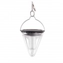Mutifunction LED Solar Powered Outdoor Wall Light Waterproof Colorful Garden Lawn Ground Path Lamp Hanging Decotation Light - 1
