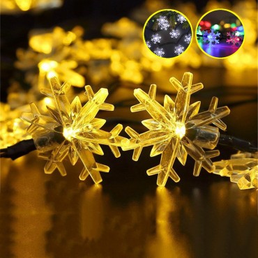 Snowflake String Lig...