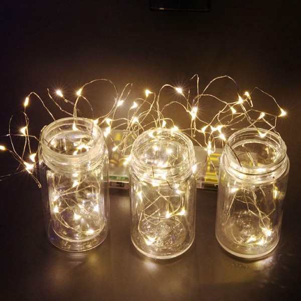 DSL-1 LED 4M 40LED Gardening String Light Garden Holiday Christmas Hollween Wedding Decoration Light - Colorful