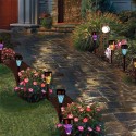 Solar Light Garden Light Household Waterproof Garden Landscaping Lawn Light - Blue