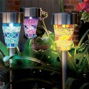 Solar Light Garden Light Household Waterproof Garden Landscaping Lawn Light - Blue