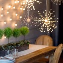 DIY Starburst Fairy Solar String lights for Garden Decoration Bouquet LED String Christmas Festive lights Christmas Decorations 