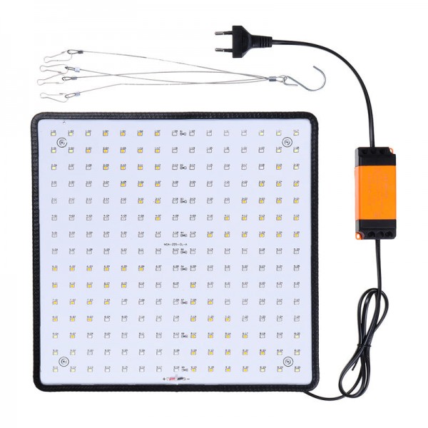 225 LED Grow Light Lamp Full Spectrum Ultrathin Panel Indoor Plant Veg Flower - US Plug