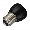 Diameter 45MM Black Infrared Ceramic Emitter Heat Light Lamp Bulb For Reptile Pets Brooder AC220V - 50w