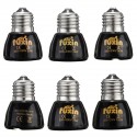 Diameter 45MM Black Infrared Ceramic Emitter Heat Light Lamp Bulb For Reptile Pets Brooder AC220V - 50w