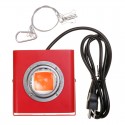 144LED COB Plant Grow Light Full Spectrum 380-800nm 4000K Hydroponic Growth Lamp - Red US Plug