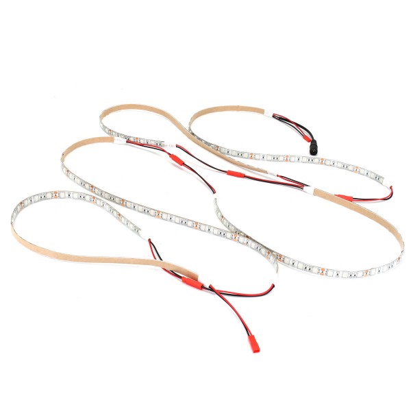 DC12V 5PCS 50CM SMD5050 LED Strip Grow Light Hydroponic Indoor Veg Plant Lamp Kit + Power Adpater - US Plug