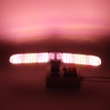 E27 2/3/4 Blades Full Spectrum LED Grow Light Bulb Folding Hydroponic Indoor Plants Growing Lamp 85-265V - 120LED