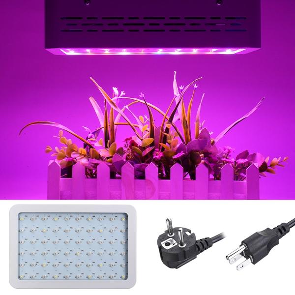 50W Full Spectrum LED Grow Light Hydroponic Indoor Veg Bloom Plant Lamp - US Plug