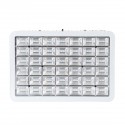 130LED Dimmable Grow Light Full Spectrum Veg Plant Lamp Timing Remote - US Plug