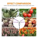 Remote Control 4 Heads LED Grow Light Plant Growing Lamp Lights with Tripod for Indoor Plants - Yellow