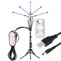 LED Grow Light Remote Control Plant Growing Lamp Lights with Tripod for Indoor Plants - Yellow