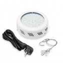 40W Full Spectrum UFO 50 LED Plant Light Indoor Hydroponics Grow Lamp for Vegetable Flower AC85-265V - US Plug