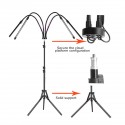 LED Grow Light Tripod Plant Growing Lamp Lights With Tripod For Indoor Plants - Yellow