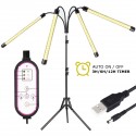 LED Grow Light Tripod Plant Growing Lamp Lights With Tripod For Indoor Plants - Yellow