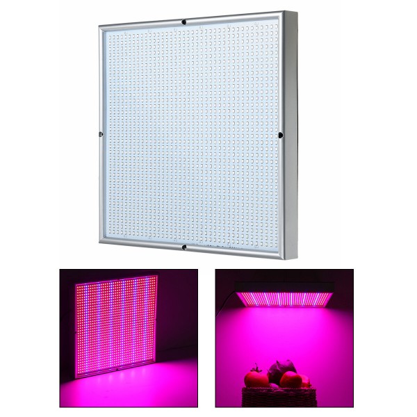1365 LED Plant Lights Square Hanging Wire Plant Growth Lights Greenhouse Vegetable Lamp for Gowing Plants - US Plug
