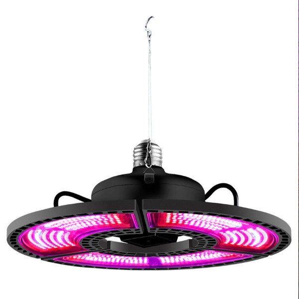 E27 LED Grow Light Full Spectrum Hydroponic Lamp Bulb for Indoor Plant Flower Growing AC100-277V - 288LED