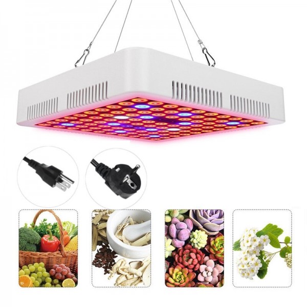 LED Grow Light Hydroponic Full Spectrum Indoor Plant Flower Bloom IP66 - EU Plug