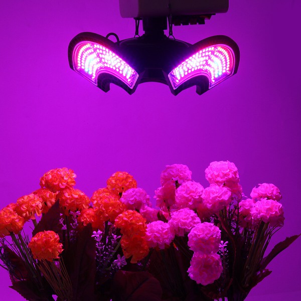 E27 LED Deformation Plant Light Waterproof Red and Blue Spectrum Plant Growth Light Greenhouse Seedling Planting Supplement Ligh