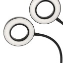 LUSTREON USB 18W 3Heads Clip-on Grow Light  Dimmable Timing Plant Lamp for Indoor Flower DC5V 