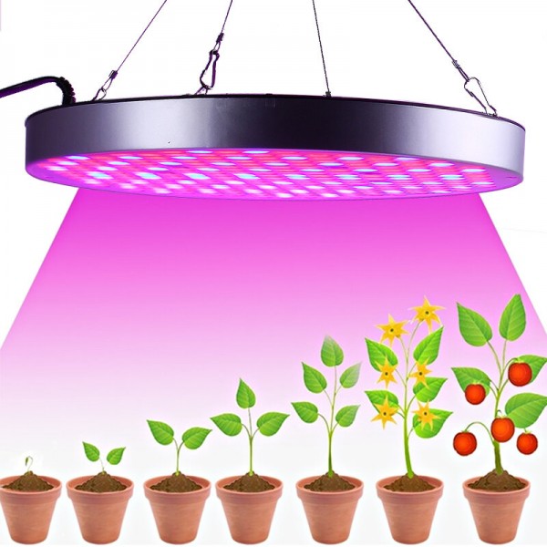 Spectrum LED Grow Light Indoor Plant Growing Seeding Bloom Panel Lamp Flowers - EU Plug