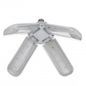 AC110-265V 50W 2835 Four-Leaf Foldable E27 240 LED Grow Light Bulb With Lamp Holder Clip for Vegetables Growth 