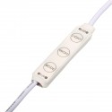 5M SMD5050 Waterproof Full Spectrum LED Plant Grow Strip Light for Greenhouse Aquarium DC12V - EU Plug