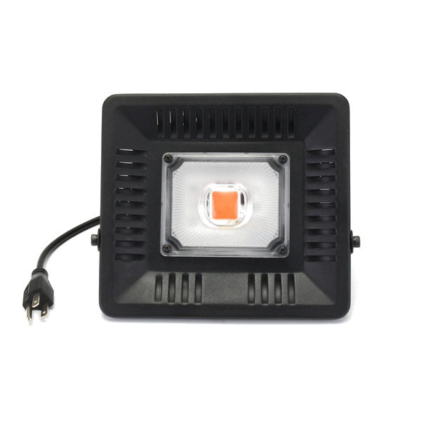 50W Waterproof Full Spectrum LED Grow Light Single Head Hangable COB Plant Lamp 110/220V          - US Plug