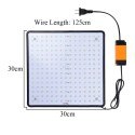 225LED Grow Light Warm White &amp; Red Lamp Ultrathin Panel Hydroponics Indoor Plant Veg Flower AC85-265V - EU Plug