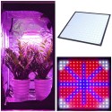 225LED Grow Light Blue &amp; Red &amp; White &amp; Orange Lamp Ultrathin Panel Hydroponics Indoor Plant Veg Flower AC85-265V - U