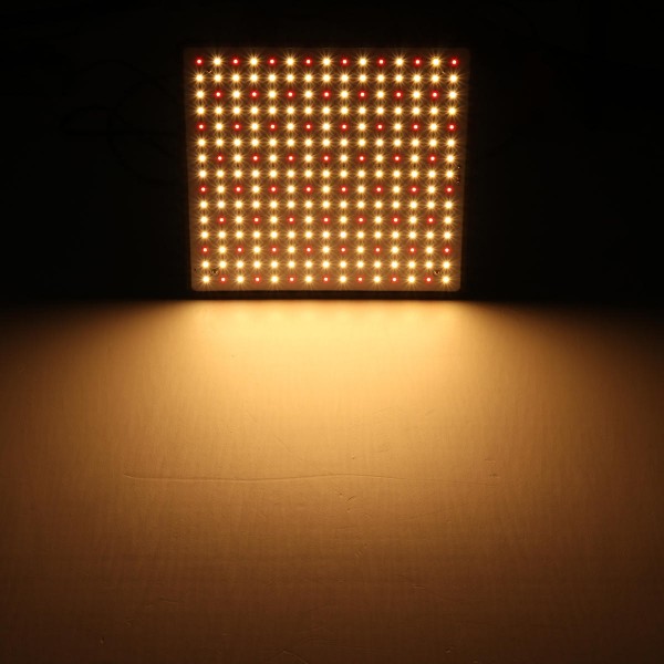225LED Grow Light Warm White &amp; Red Lamp Ultrathin Panel Hydroponics Indoor Plant Veg Flower AC85-265V - EU Plug