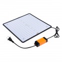 225LED Grow Light Warm White &amp; Red Lamp Ultrathin Panel Hydroponics Indoor Plant Veg Flower AC85-265V - EU Plug